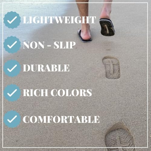 Men’s Christian Apparel and Footwear, Cross Bottom Flip Flops for Men, Jesus Sandals for Men, Unique Christian Clothing, Men’s Sandals with John 3:16 Bible Verse2