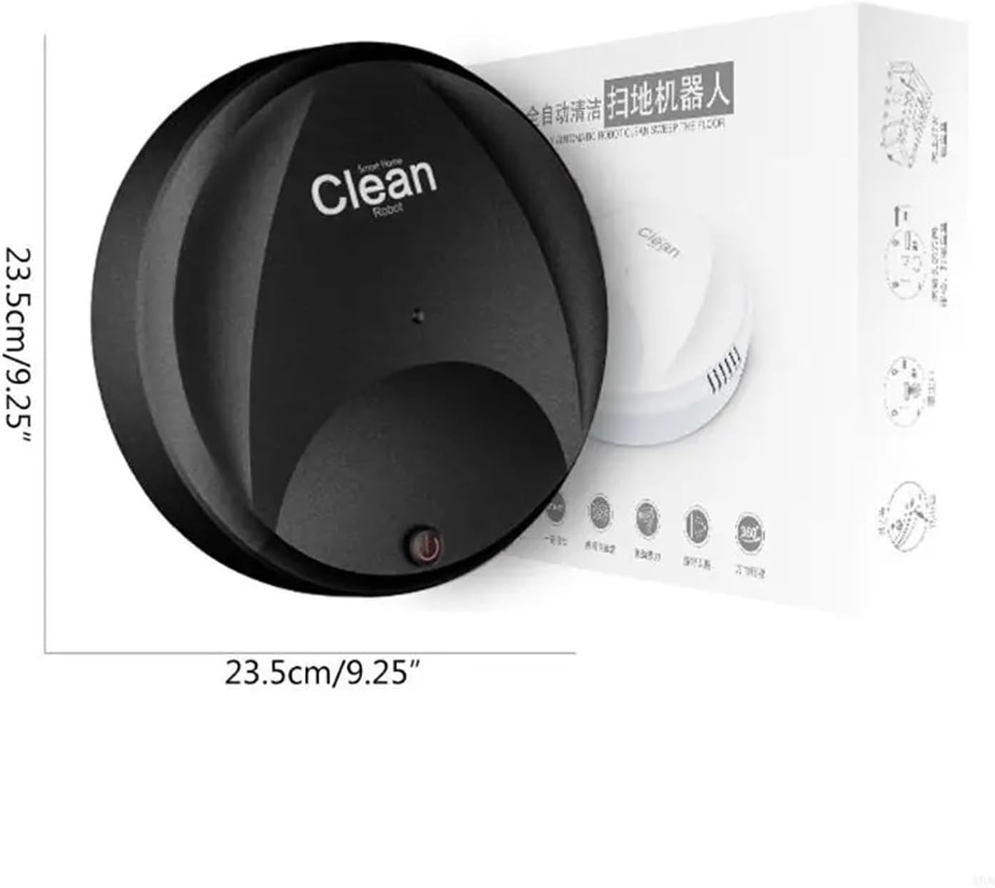 A0NC ミニ掃除機 ウェット/ドライ両用 3-in-1 静音 掃き掃除 掃除機 モップ 80時間稼働 充電式 オフィス 家庭用