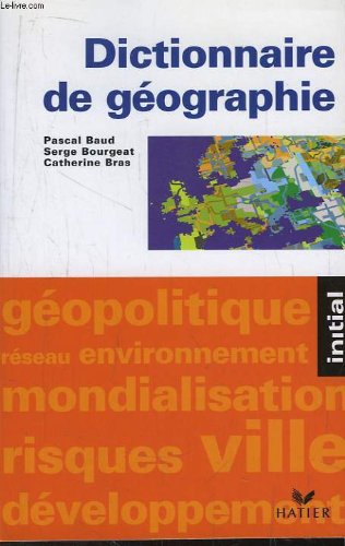 Dictionnaire de géographie