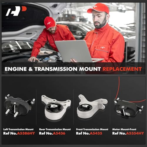 A-Premium Kit de montagem e transmissão do motor compatível com Chevrolet Malibu 2008-2012 e Pontiac