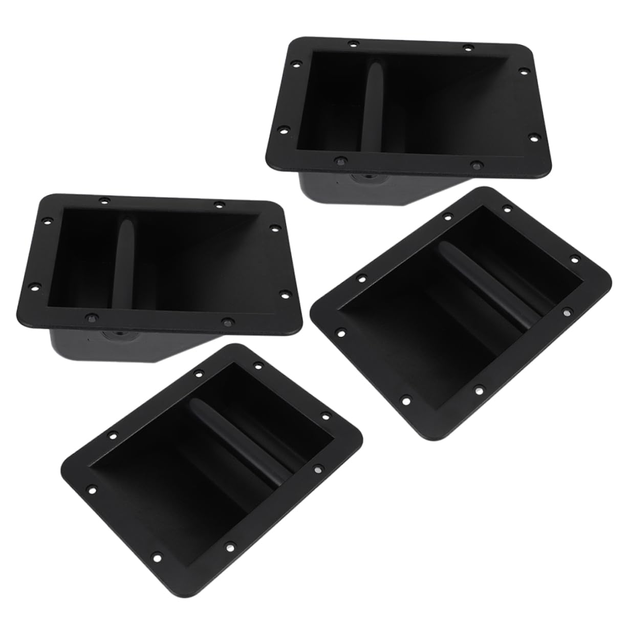 DOITOOL 4pcs Speaker Plastic Handle Replacement for Amplifier Handles Fade-Resistant Long-Lasting