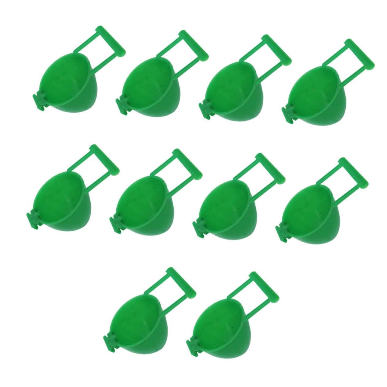 BESPORTBLE 40 Piezas Comedero para Pájaros Bebederos para Aves De Jaula Nido De Canario Plato De Comida para Pájaros Cuenco De Agua para Jaula De Pájaros Auto Herramienta Abs Botella De Agua