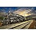 Jigsaw Puzzles 1000 Pieces for Adults - Train Landscape - Wooden Puzzle - Unique Holiday Gift Suitable for Teenagers and Adults, Home Decoration(75x50cm)