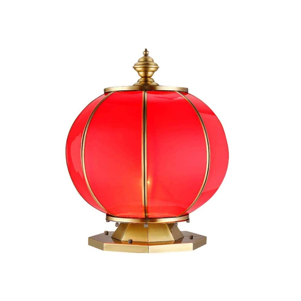 Lampe à énergie solaire pour colonne de jardin : éclairez sans facture d'électricité