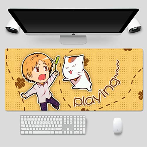 シバイヌシバさん アニメ 漫画 大型 ゲーミング マウスパッド 防水 滑り止め キーボードパッド デスクマット 天然ゴムベース 手首クッション 疲労軽減 リストレストクッション 700.3cm