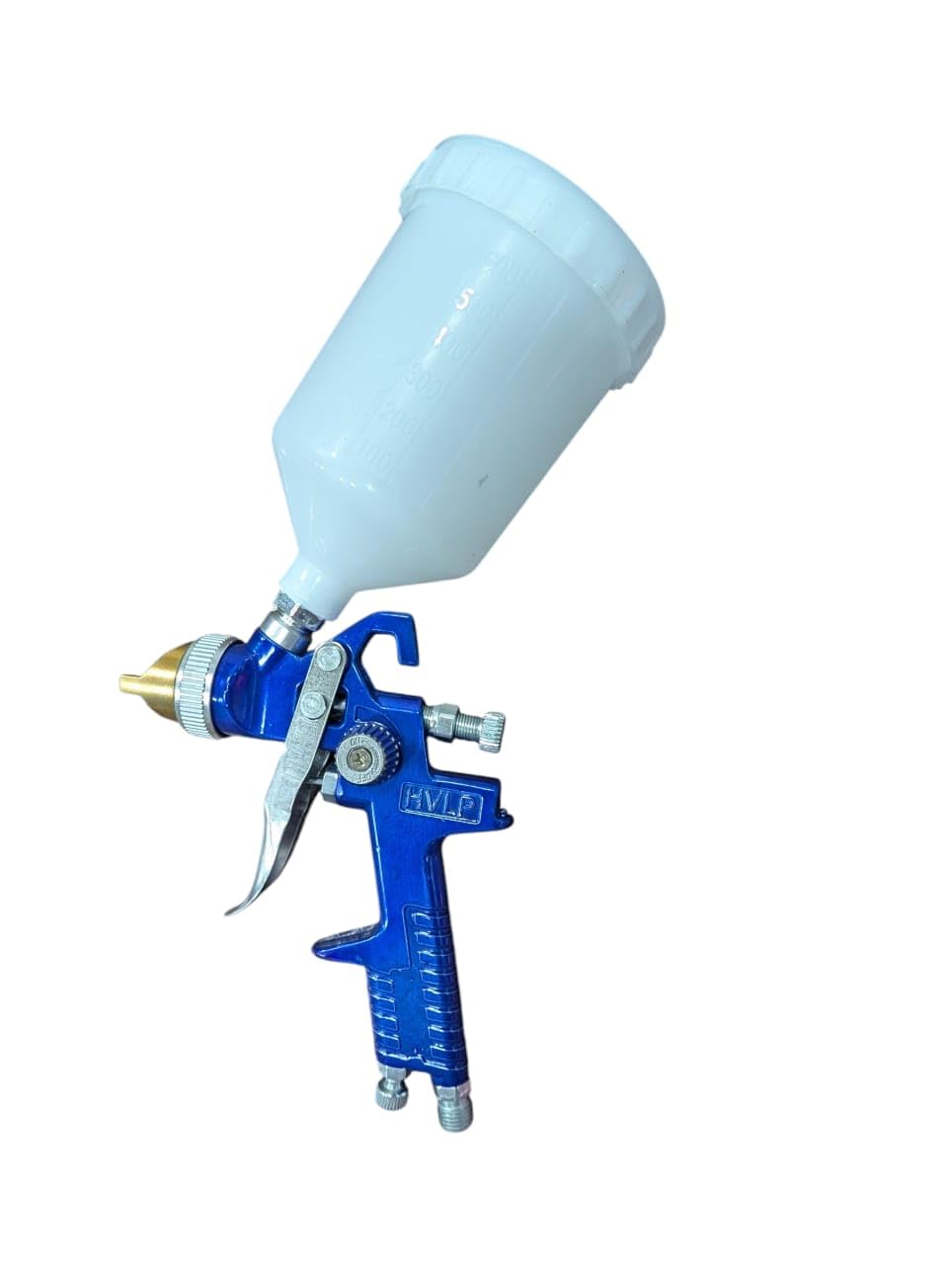 H827 (H-827) Professional HVLP Copper TIP Paint Spray Gun, 1.4mm Nozzle, 600ml Cup, Silver, Air Compressor Powered, for Art Work and Industrial Painting, H827 (H-827) Professional HVLP Copper TIP Paint Spray Gun, 1.4mm Nozzle, 600ml Cup, Silver, Air Compressor Powered, for Art Work and Industrial Painting,