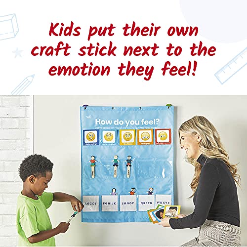 Hand2Mind 93385 Express Your Feelings Pocket Chart thumb #1