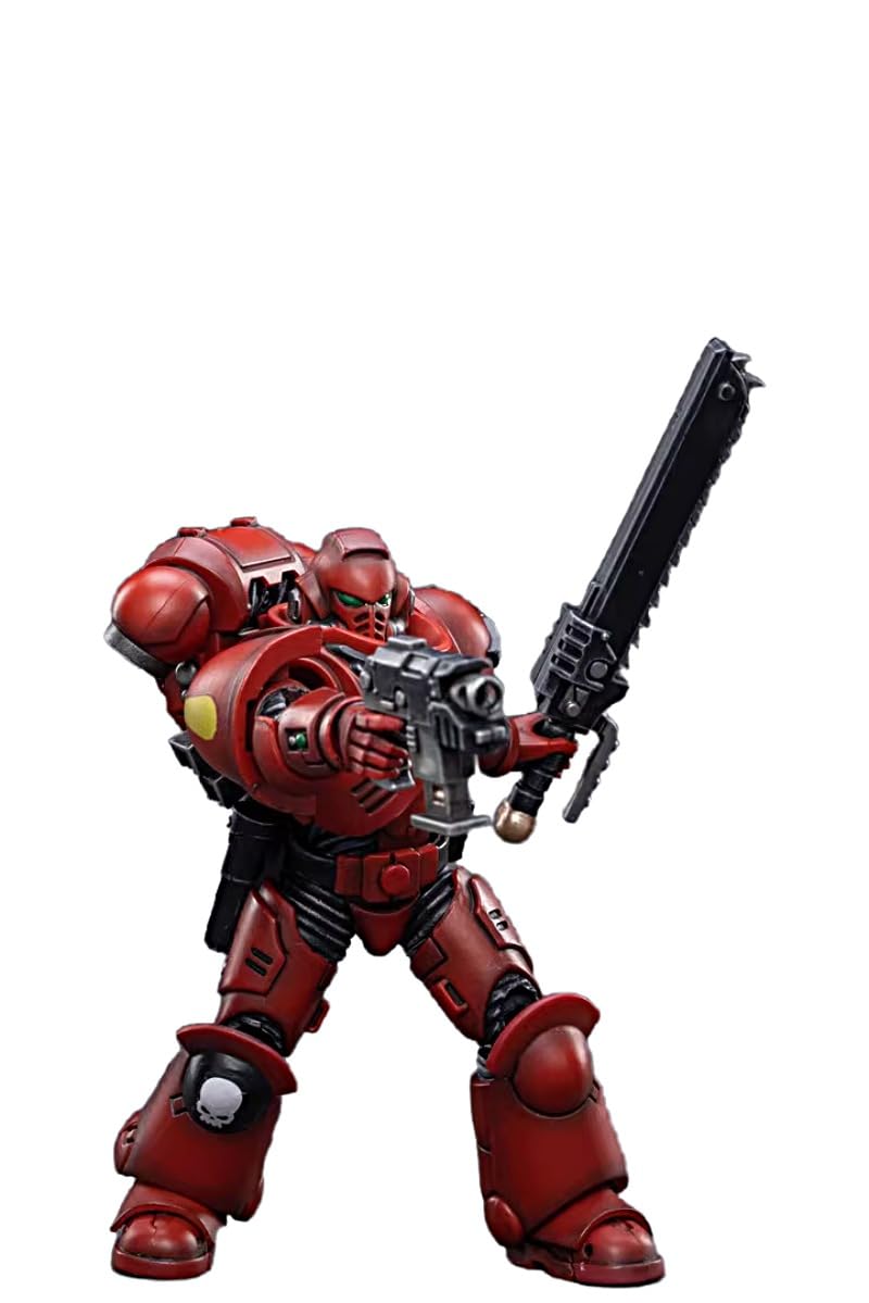 JOYTOY Warhammer 40K 1/18 Action Figure Space Marines Blood Angels Intercessors Brother Marine 03 Modello da collezione