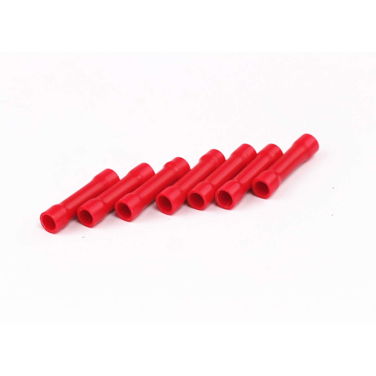 The Terminal Wirefy 100-Piece Non-Insulated Butt Connector Kit - 24-8 AWG Crimp Splices For Electrical Projects Wire Splice Connector - Foto 7