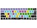 XSKN Final Cut Pro X 10 English Shortcut Keyboard Cover Skin for Touch Bar Models MacBook Pro 13 inch (A1706 A1989) and MacBook Pro 15 inch (A1707 A1990) US & EU Versions