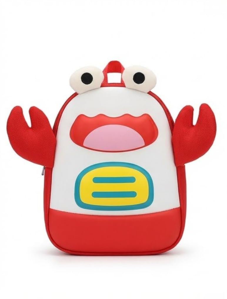 kids mermaid backpack with padded straps, pink, ergonomic back support, spacious storage