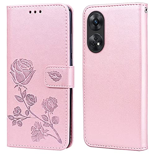Funda Tipo Billetera FOXDOCK Para Realme C65 4G - Tapa Abatible Con Correa Para Mujer