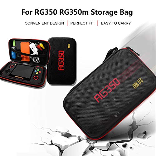 DENGHENG - Bolsa de protección para consola de juegos a prueba de polvo para RG350/RG350m