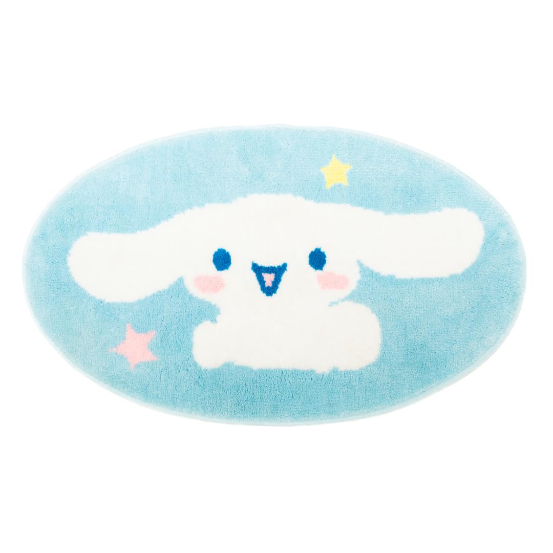 Collectibles Cinnamoroll Cotton Non Slip Plush Bathroom Mat Rug (Officially Licensed Product) by Franco
