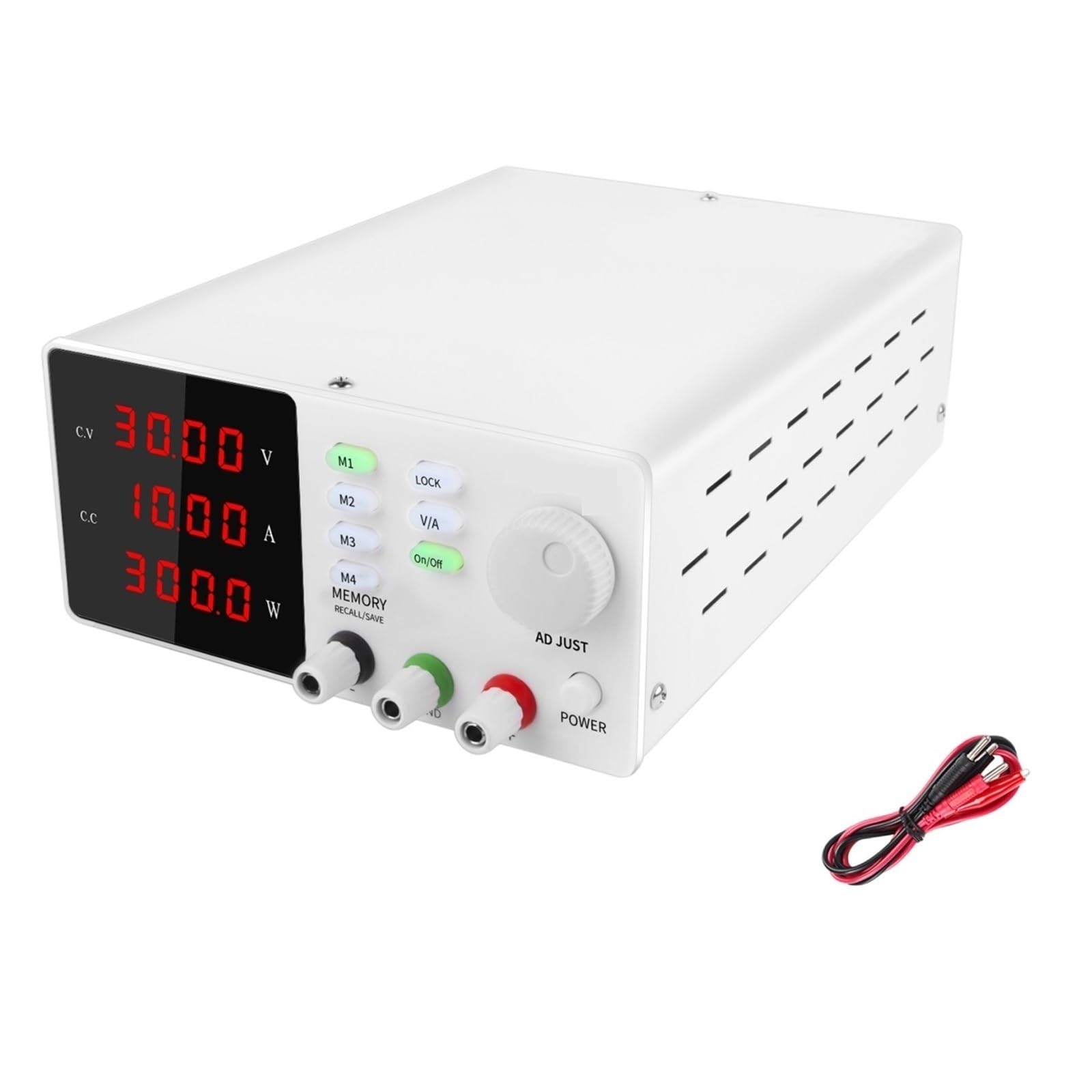 Fuente de alimentación CC programable ajustable SPPS-S-W-K de conmutación 30V 10A 1
