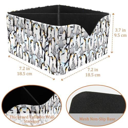 Organiseur de bureau Penguin Empire à 4 compartiments pour stylos - 4