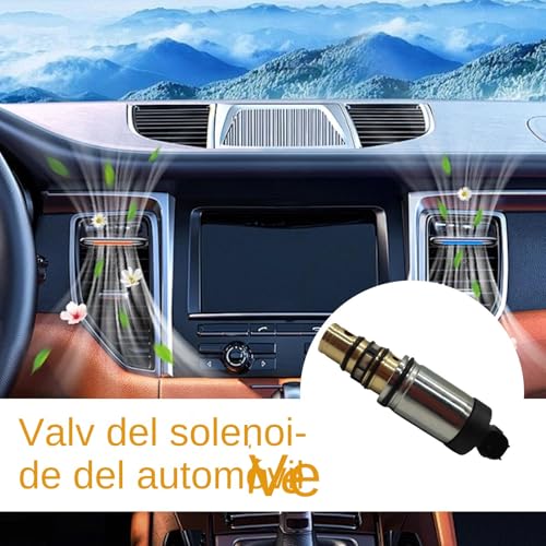 Válvula solenoide AC de coche para control de compresor de aire acondicionado 3