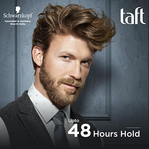 Image of Schwarzkopf TAFT Power Hair Wax For Luminous Shine And Glossy Hair, Hold 5 Lasts 48 Hours, Easy to Wash Out With No Stickiness, For All Hair Types, No Greasy Residue - 75ML (Pack of 2)