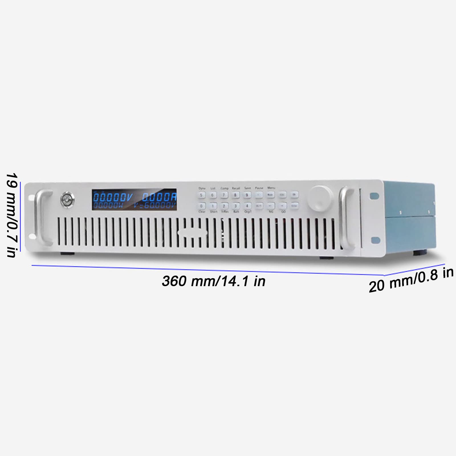 Tester di Carico CC Elettronico Programmabile, Tester di Capacità della Batteria a Canale Singolo, 4 Modalità di Lavoro di Base, per Laboratori,KL7102