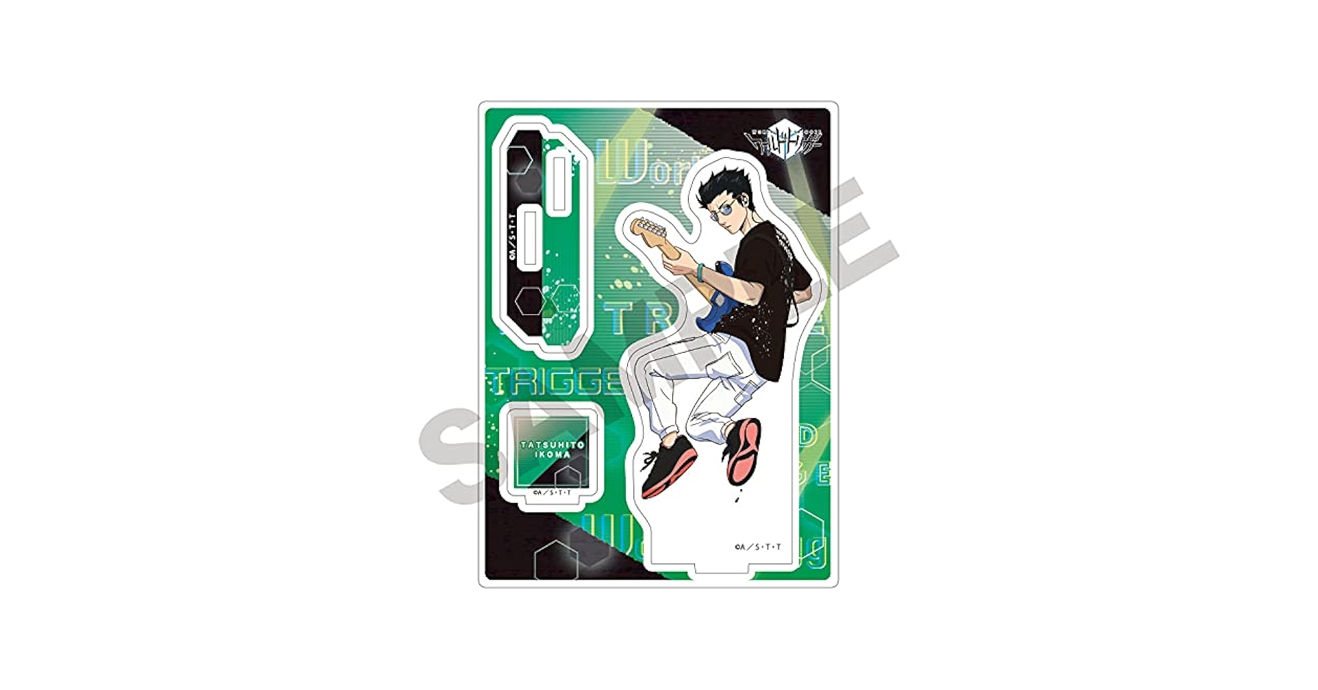Amazon.co.jp: ワールドトリガー 生駒達人 バンド アクリル
