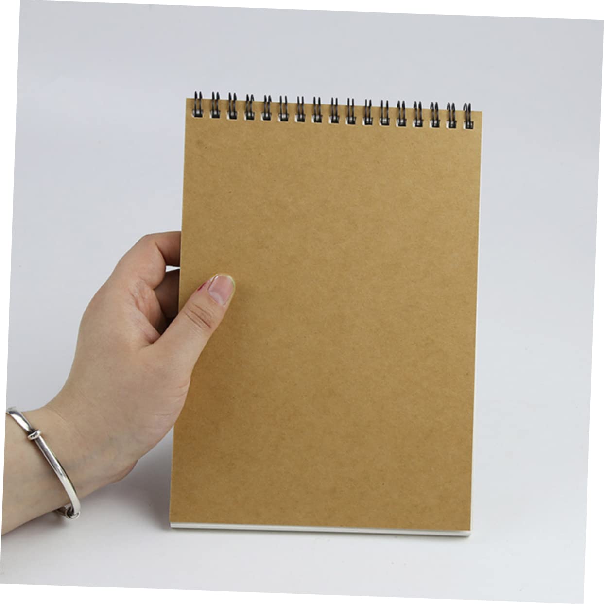 NUOBESTY Papier à Croquis Portable A5, Carnet de Dessin 4 Pièces, Papier