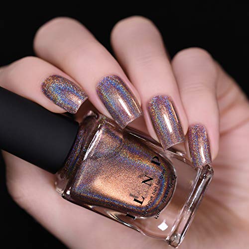 Image of ILNP Chai Latte - Shimmering Mocha Ultra Holo Nail Polish