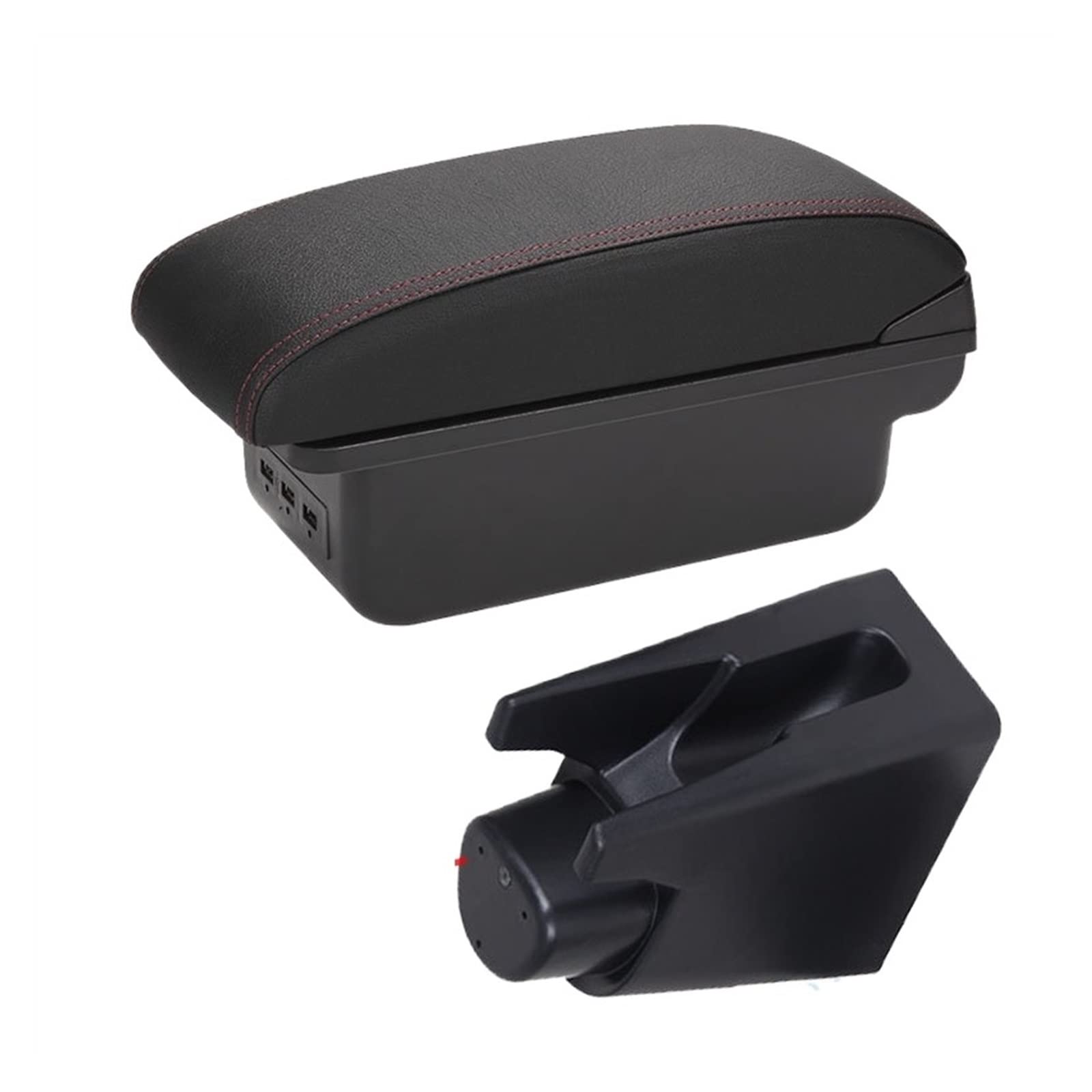 For Toyota For Etios For Aygo BJ Car Armrest Box Car Accessories Store Box USB(B1 3USB)