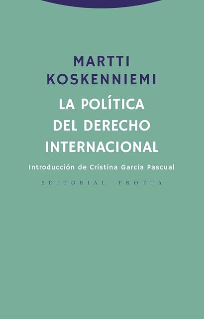 Portada de La política del derecho internacional