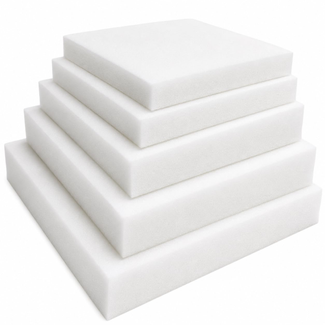 Sleep Wish White High Density Upholstery Foam Sheet (5 in, 15 x 18 in) โ image 1