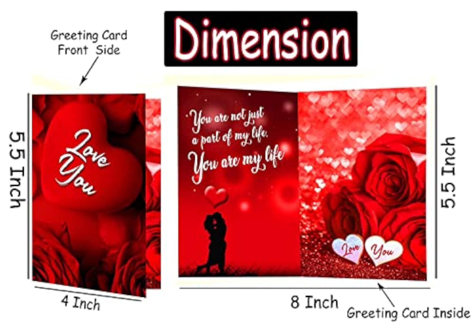 Beautiful Couple Ring Gift Combo for Valentine's Day