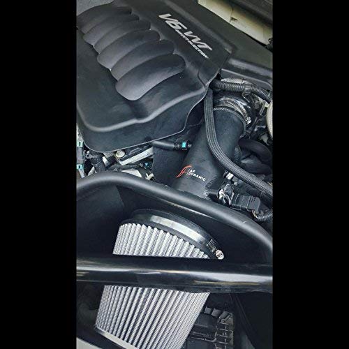 impala cold air intake - AF Dynamic Black Air Intake Filter system + Box Heat Shield 13-14 for Compatible 3.6L V6 1314-CI-HS-1