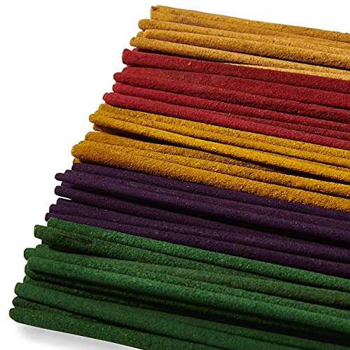 Utopia Scents Premium Quality Incense Sticks. Lavender, Sandalwood, Jasmine, Vanilla And Rose Aroma. 2 Gift Pack Total 150 Sticks, Includes Free Holders #TOP3