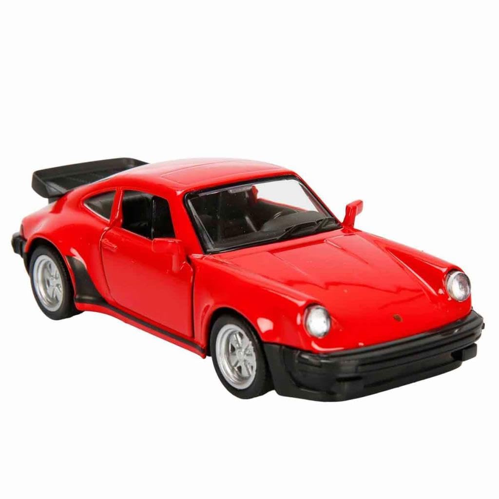 1:32 Alman Klasikleri Serisi Die Cast Çek Bırak Model Araba - Porsche 911 Kırmızı