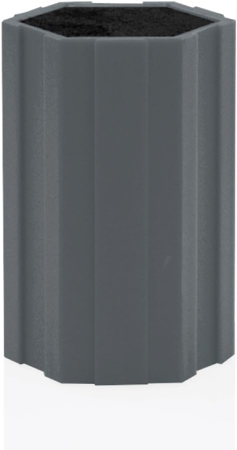 Kapoosh Hex-Connex Universal Knife Caddy- 5 Inch Slate Gray