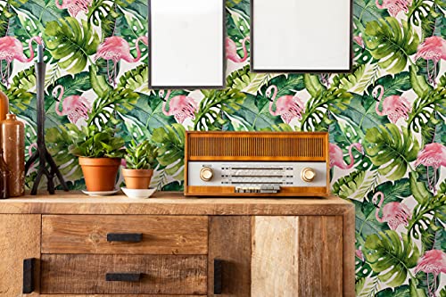 Image of Amazon Brand - Solimo PVC Self-Adhesive Wallpaper, Modern Art Design, 41cm x 4.56m