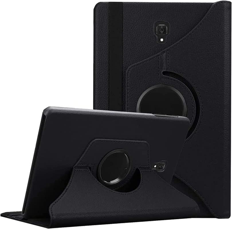 Fitsmart 360 Degree Rotating Stand PU Leather Safety Case Smart Shell Stand Flip Cover for Samsung Galaxy Tab A 8.0 (2017) T385 - Black (B084P1H4QM) Amazon Price History, Amazon Price Tracker
