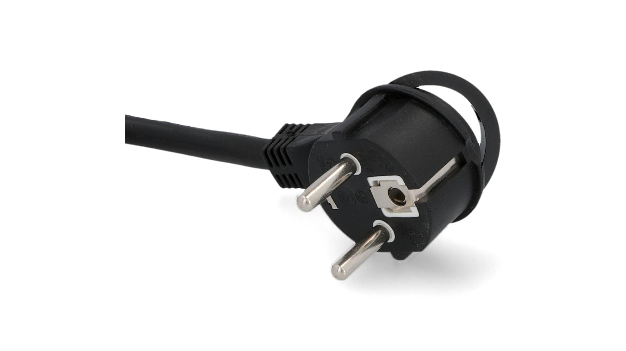 UNITEC Presa da incasso per piano da tavolo, presa da tavolo, 1 presa Schuko + 1 USB, dimensioni compatte, facile installazione, protezione tramite coperchio scorrevole in acciaio inox