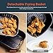 COSORI Air Fryer Oven Compact 3.7 Qt, Suitable For Families Of 1–3 (100 Recipes), 11 One-Touch Digital Presets, Preheat & Shake Reminder, Nonstick & Dishwasher-Safe Square Basket, 85% Less Oil, Black