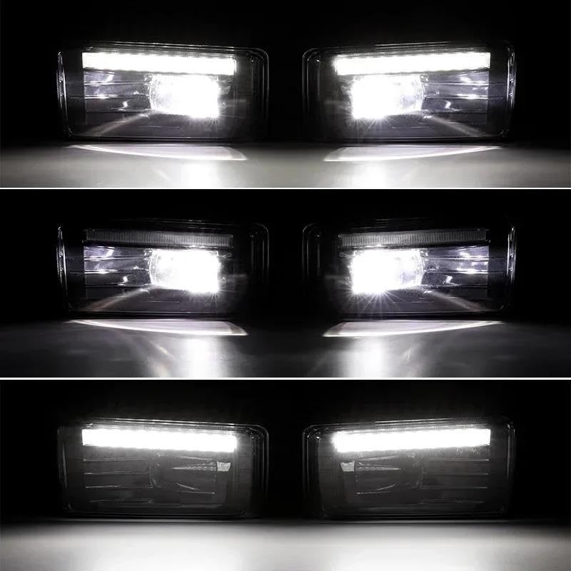 Fendinebbia a LED 2 pezzi/coppia fendinebbia a LED per auto per Chevy per Silverado 2007-2015 per Avalanche 2007-2013 per Suburban 2007-2014 fari paraurti Gruppo Fari Fendinebbia