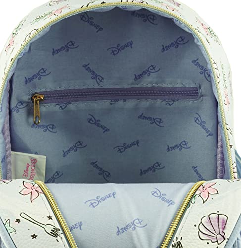 Wondapop Disney The Little Mermaid Ariel 11" Vegan Leather Fashion Mini Backpack2
