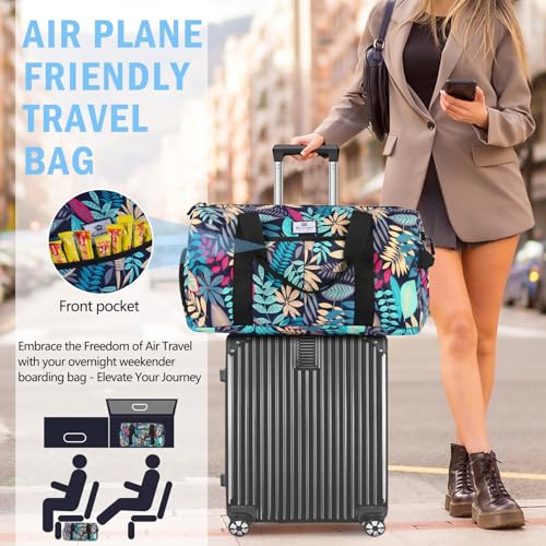Sac de sport bleu avec compartiment chaussures voyage