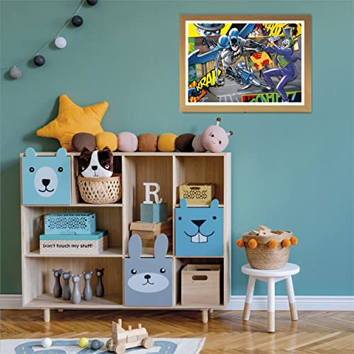 Puzzle 104 pièces fluorescent : Batman Clementoni Puzzles - vue 6