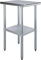 Vista 402 de Mesa de trabajo de acero inoxidable, mesa de metal