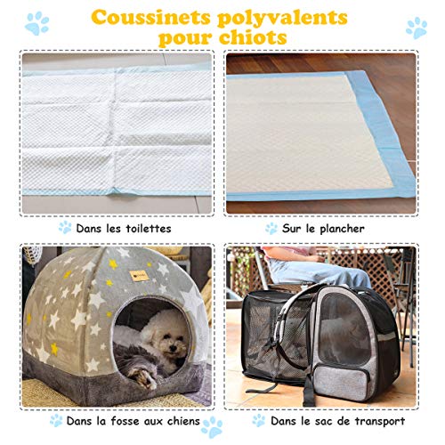 Litiere pour Chat Lapin et Chiot - Tapis Apprentissage de Propreté à la Maison - 11