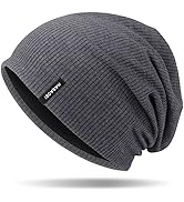 HASAGEI Mütze Herren Damen, Slouch Beanie Mütze Damen, Übergangszeit Weiche Leicht Modische Jerse...