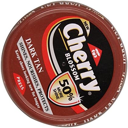 Cherry Shoe Polish - Dark Tan 40g Pack