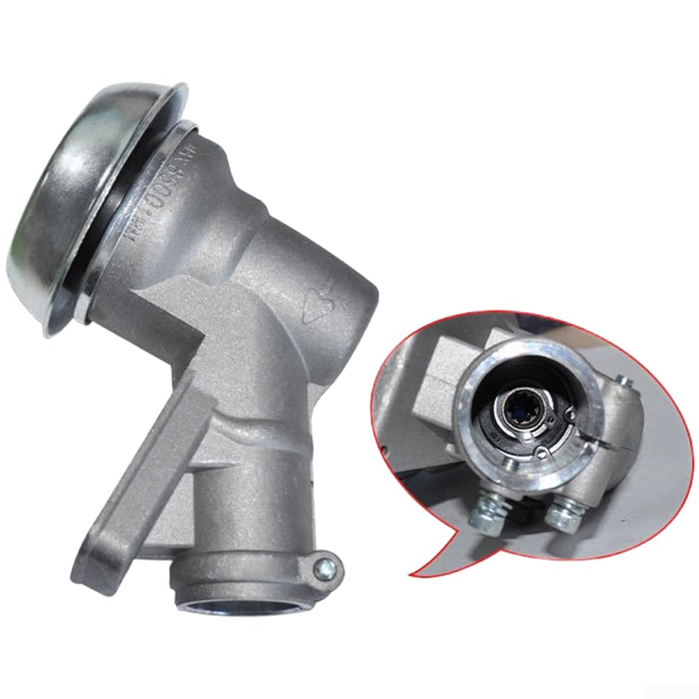 Cabezal de cepillo de aluminio 28 x 10/32 x 10 dientes, para Oleo para MAC EM780, pieza de repuesto ligera para recortadora forestal, disco de corte plateado para patio de jardín (A)