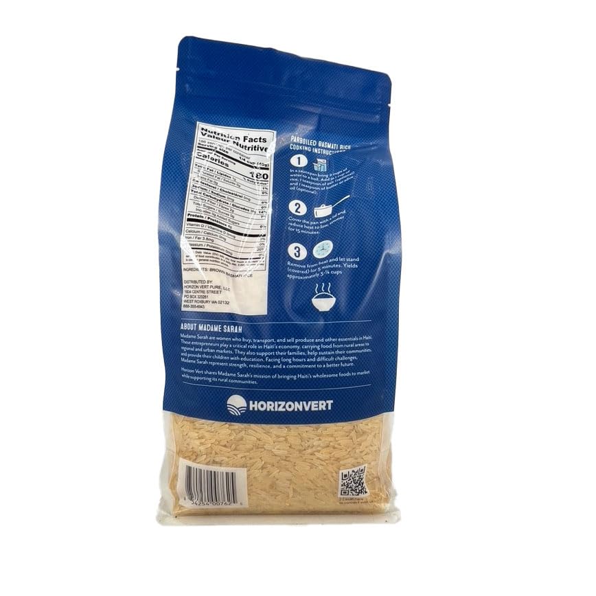 Miniatura 2 de Madame Sarah Arroz Basmati Paraboiled Diri Shella  Parabolizado