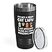 Flairy Land Cat Lady Black Tumbler 20oz - appreciate felines -Cat Paw Cat Parents Cat Mama Cat Lover Kitties Purr Feline Mom