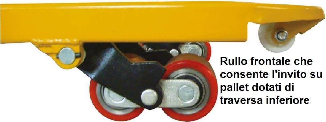 TRANSPALLET MANUALE CORTO FORCHE 800 mm PORTATA 2500 KG CATOCCIMACCHINE